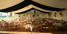 Marquee event catering